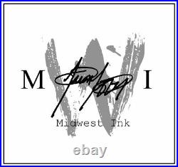 JOHN WAITE signed vinyl album MASK OF SMILES With SKETCH COA 1