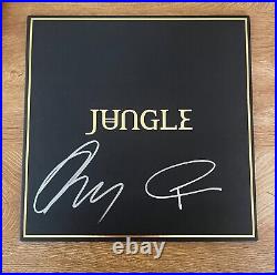 JUNGLE signed vinyl album DEBUT ALBUM JOSH LLOYD-WATSON & TOM MCFARLAND