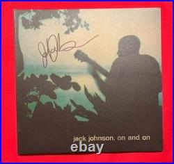 Jack Johnson On And On Vinyl Album Signed Autographed JSA