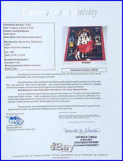 Jane's Addiction Band x4 Signed Ritual de lo Habitual 12 Vinyl Album LP JSA