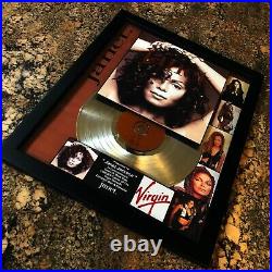 Janet Jackson (janet.) CD LP Record Vinyl Album Music Signed Autographed
