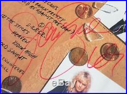 Jani Lane WARRANT Signed Autograph Dirty Rotten Filthy Album Vinyl LP by All 5