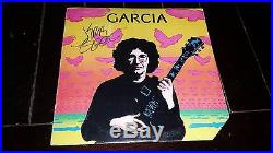 Jerry Garcia Signed RARE GRATEFUL DEAD Garcia 1974 Vinyl Record Album Autograph