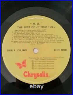 Jethro Tull Ian Anderson Autographed Best Of Jethro Tull Vinyl LP Album