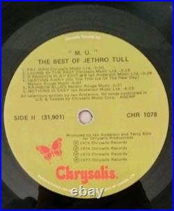 Jethro Tull Ian Anderson Autographed Best Of Jethro Tull Vinyl LP Album