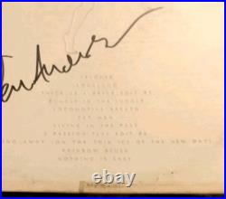 Jethro Tull Ian Anderson Autographed Best Of Jethro Tull Vinyl LP Album