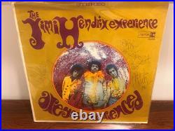 Jimi Hendrix + Noel + Mitch Signed Are You Experienced LP Cover