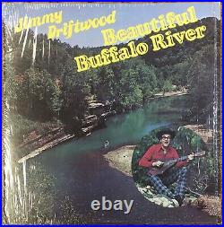 Jimmy Driftwood Beautiful Buffalo River Signed Vinyl Album, Rackensack Records