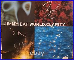 Jimmy Eat World Clarity Autographed Vinyl Album JSA