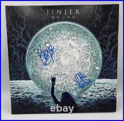 Jinjer Band Signed Macro Lp Vinyl Record Album Tatiana Autograph Beckett Bas Coa