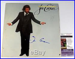 Joe Cocker Signed LP Vinyl Album JSA COA Autograph Luxury You Can Afford