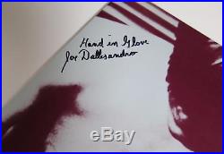 Joe Dallesandro THE SMITHS Signed Autograph The Smiths S/T Album Vinyl LP