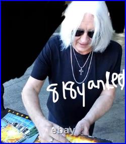 Joe Elliott & Phil Collen Signed Def Leppard Vinyl Album X With Proof