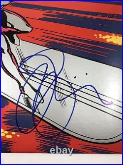 Joe Satriani Signed Autographed Surfing With The Alien Vinyl Album