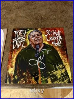 Joey Coco Diaz Signed'socially Unacceptable' Red Vinyl Record Album Beckett Coa