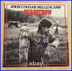 John Cougar Mellencamp Hand Signed Vinyl Record Album Lp Autographed Legend Coa