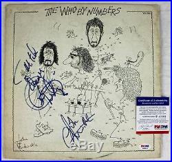 John Entwistle Roger Daltrey The Who Signed Album Cover With Vinyl PSA/DNA #P43563