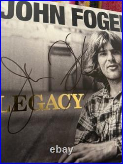John Fogerty signed Legacy Creedence Clearwater Revival vinyl Official Merch John Fogerty signed Legacy Creedence Clearwater Revival vinyl Official Merch
