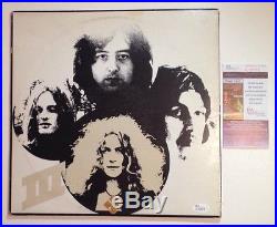 John Paul Jones Signed Autographed Led Zeppelin III Album Vinyl JSA COA