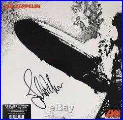 John Paul Jones Signed Vinyl Led Zeppelin Autographed Album Debut LP Photo Proof