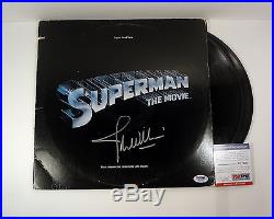 John Williams Signed Autograph Superman Vinyl Record Album Psa/dna Coa