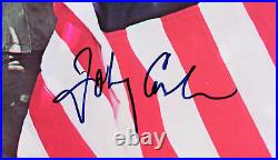 Johnny Cash Authentic Signed & Framed America Album Cover with Vinyl JSA #XX19664
