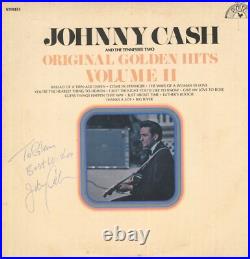 Johnny Cash Signed Golden Hits Volume II Vinyl Album Autographed PSA DNA Johnny Cash Signed Golden Hits Volume II Vinyl Album Autographed PSA DNA