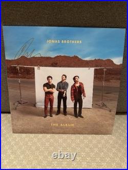 Jonas Brothers The Album Signed By Nick Jonas Vinyl