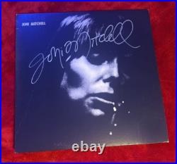 Joni Mitchell Autographed Blue Album Vinyl Authenticity Certificate Exclusive Joni Mitchell Autographed Blue Album Vinyl Authenticity Certificate Exclusive