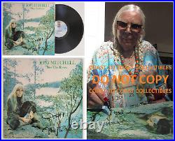 Joni Mitchell signed For The Roses album autographed vinyl COA exact proof Rare