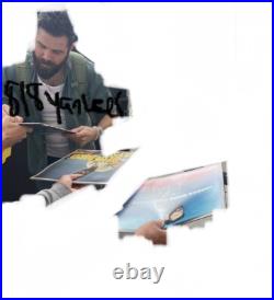 Jordan Davis Signed Vinyl Album Blue Bird Days With Proof