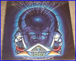 Journey Authentic Band Signed Record Album Vinyl LP Autographed, Steve Perry +