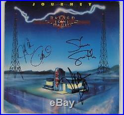 Journey Raised On Radio Signed Autograph Record Album JSA Vinyl