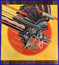Judas Priest Signed Vinyl Album Screaming For Vengeance Rob Halford & Ian Hill