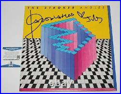 Julian Casablancas Signed'angles' Album Vinyl Record 1 Beckett Coa The Strokes