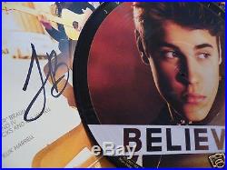 Justin Bieber Signed BelieveTour Limited Edition Double Vinyl Picture Album