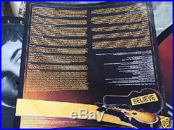 Justin Bieber Signed BelieveTour Limited Edition Double Vinyl Picture Album
