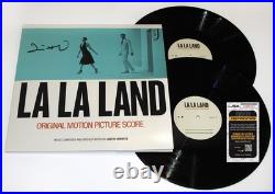 Justin Hurwitz signed LA LA LAND Vinyl Album STONE GOSLING d Composer JSA COA