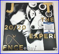 Justin Timberlake Signed Autographed The 20/20 Experience Vinyl Album Beckett