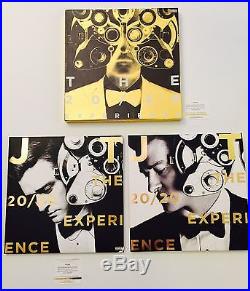 Justin Timberlake Signed Vinyl Deluxe The 20/20 Experience Album LSC Witness COA