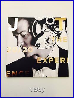 Justin Timberlake Signed Vinyl Deluxe The 20/20 Experience Album LSC Witness COA
