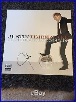 Justin Timberlake Signed Vinyl Record Album Autographed Exact Proof Coa