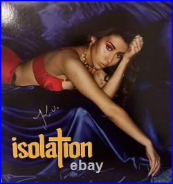 KALI UCHIS SIGNED Isolation Blue Vinyl album WITH PROOF KALI UCHIS SIGNED Isolation Blue Vinyl album WITH PROOF