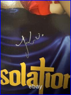 KALI UCHIS SIGNED Isolation Blue Vinyl album WITH PROOF KALI UCHIS SIGNED Isolation Blue Vinyl album WITH PROOF