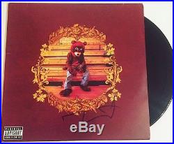 Kanye West Signed College Dropout Double Lp Vinyl Record Album Yeezus Coa