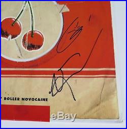 KINGS OF LEON Signed Autograph Holy Roller Novocaine Album Vinyl LP by All 4