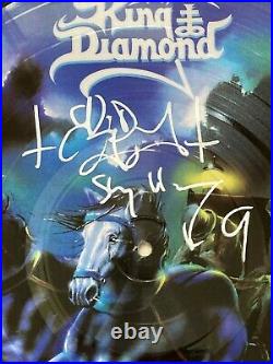 KING DIAMOND Signed Autograph ABIGAIL Vinyl PICTURE DISC RECORD Album PSA DNA
