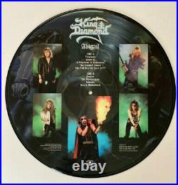 KING DIAMOND Signed Autograph ABIGAIL Vinyl PICTURE DISC RECORD Album PSA DNA