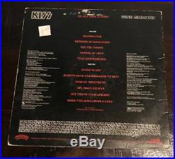KISS Gene Simmons Signed Autographed Self Titled Vinyl LP Record Album