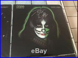 KISS Precious set of signed Solo Albums in Vinyl
